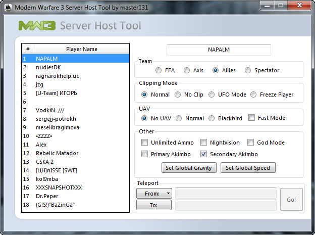 MW3 Server Host Tool v1.9 [1.9.461]